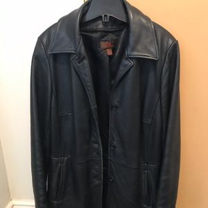 Daniel leather woman’s coat